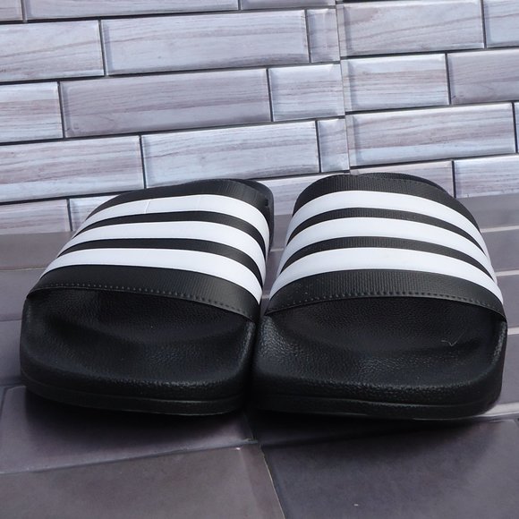 SIZE 12. ADIDAS Men\'s Adilette Cloudfoam Slides - Athletic Sandals. main image 10